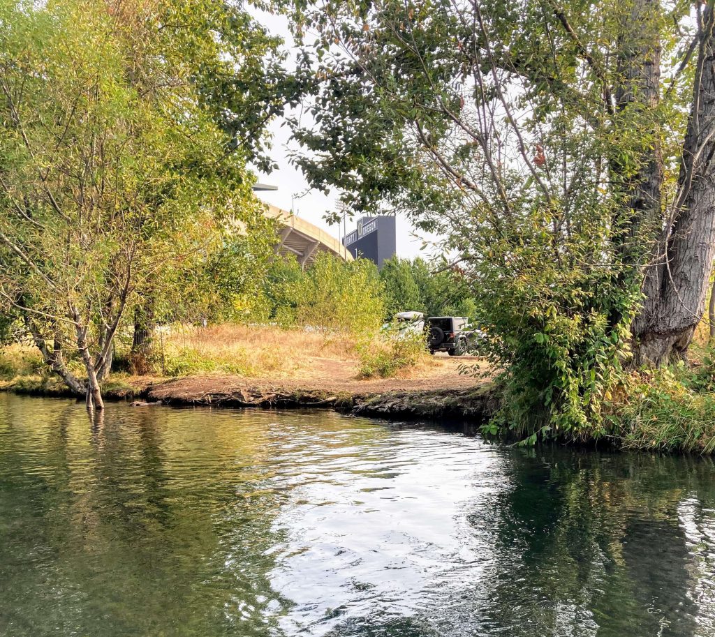 Alton Baker canoe canal launch