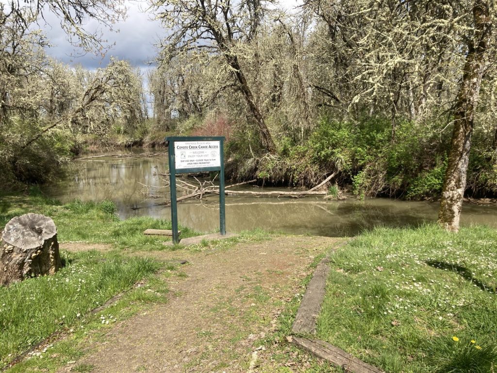 launch site coyote creek
