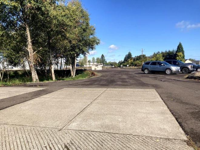 Cheadle lake boat ramp