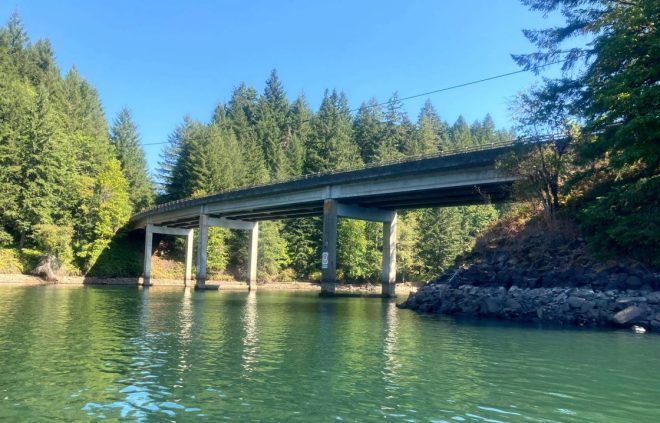 Foster Lake Calkins ramp