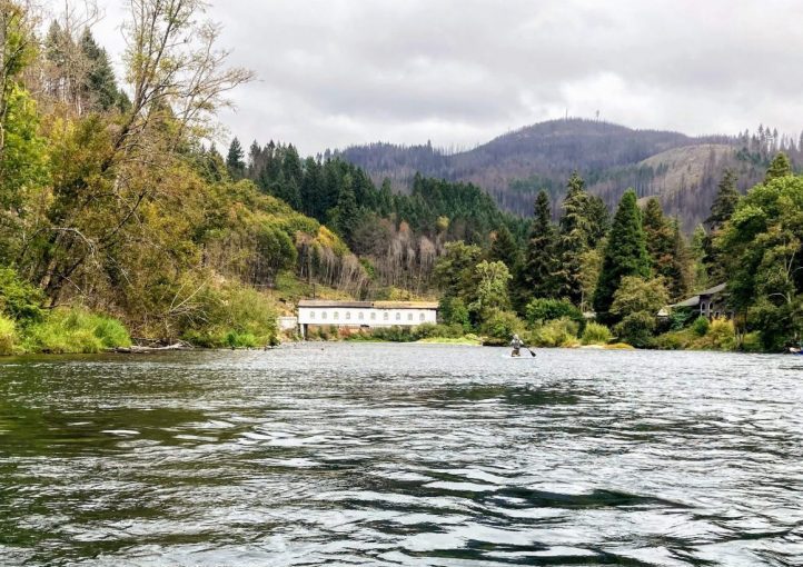 Leaburg Dam at McKenzie&nbsp;River