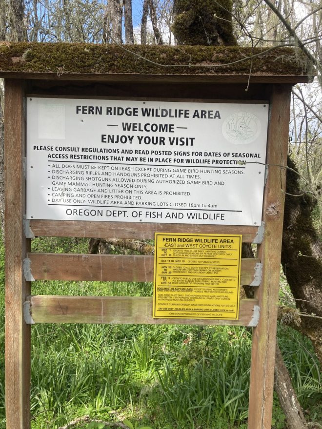 posting for Coyote Creek